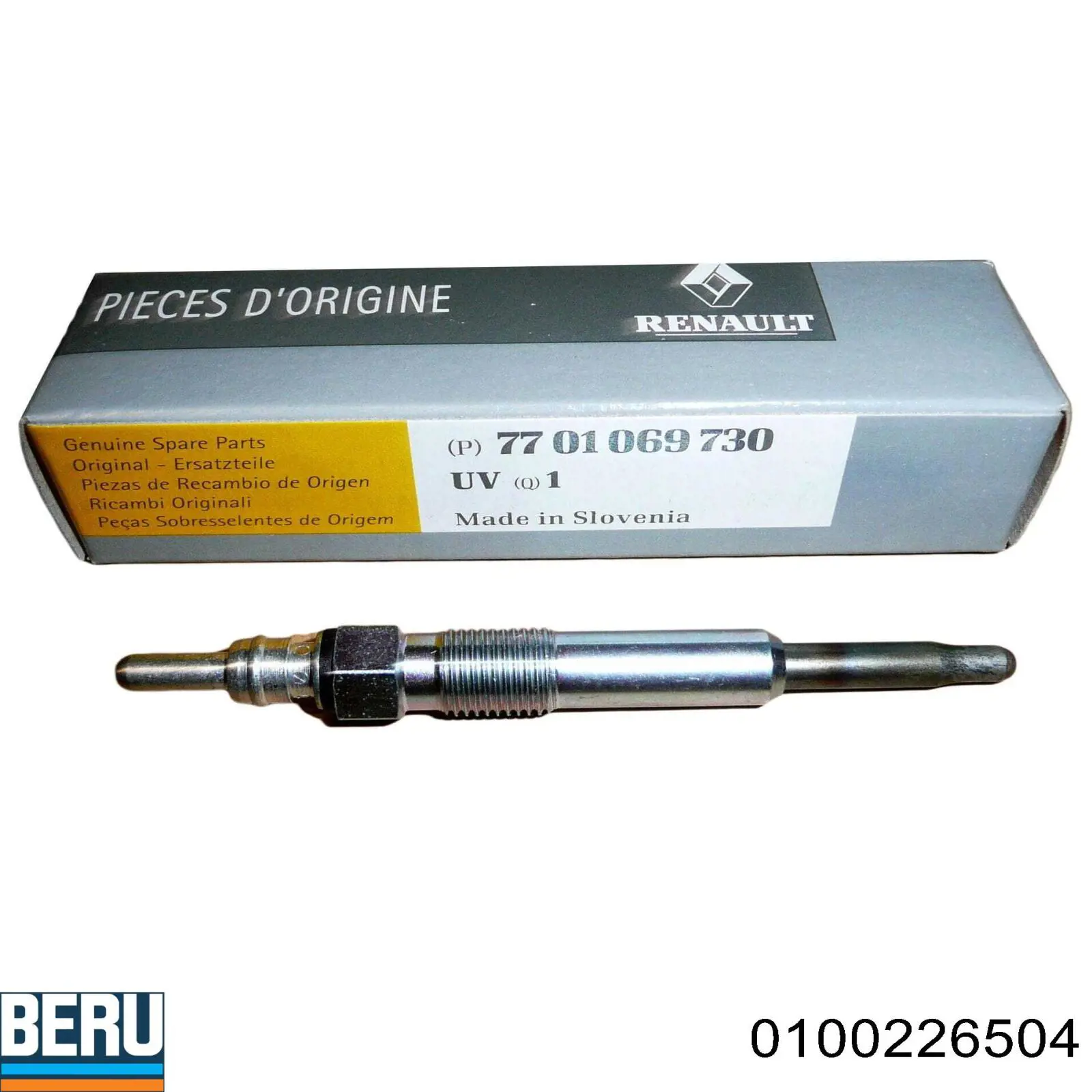 Купити 0100226504 Beru Свічка накалу