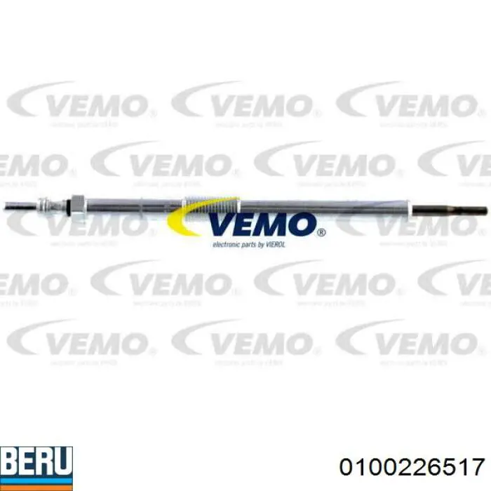 0100226517 Beru Свічки розжарювання