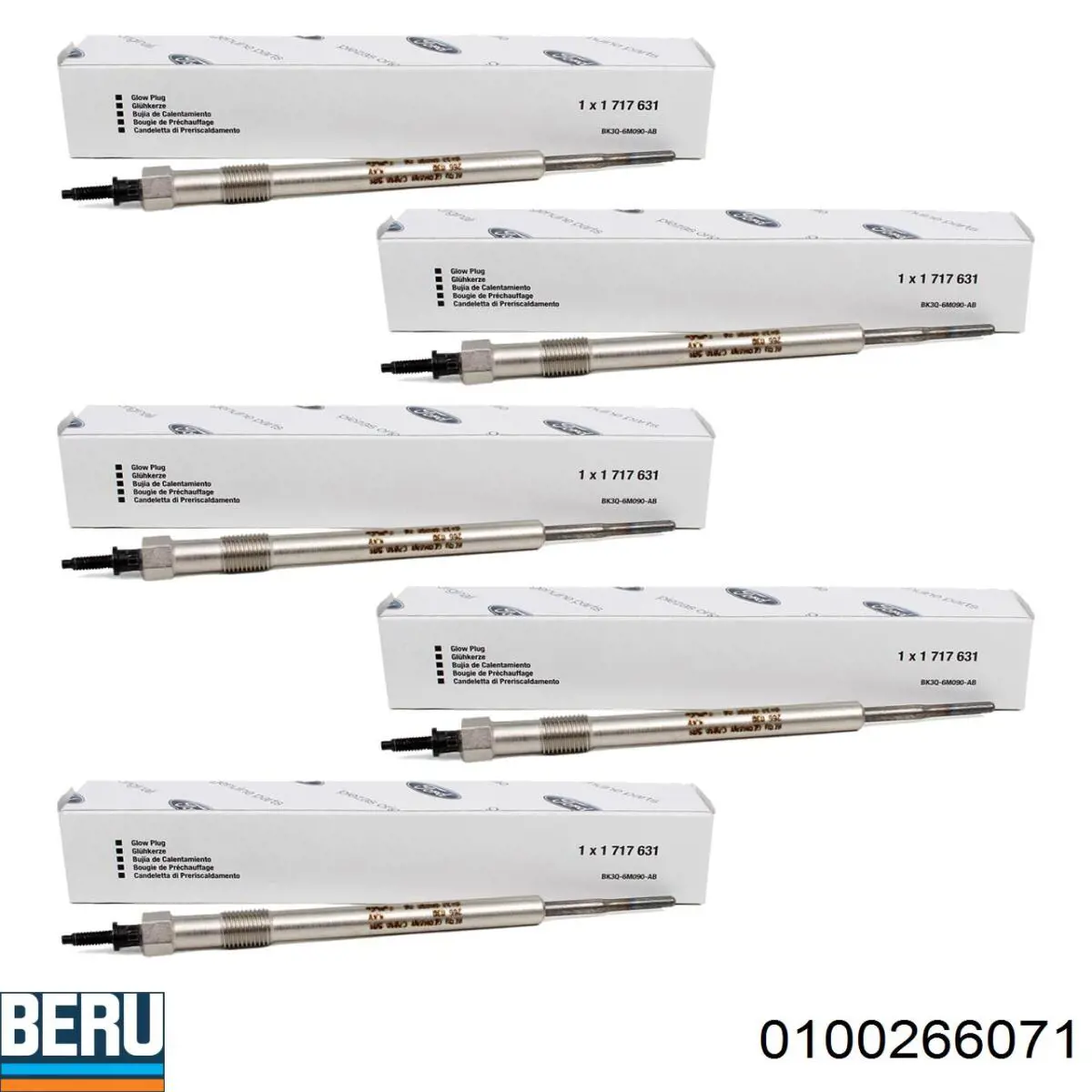 Купити 0100266071 Beru Свічка накалу