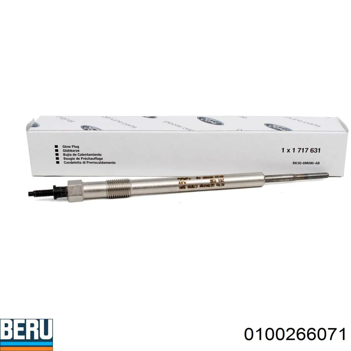 Свіча накалу Beru 0100266071 ціна, від 13.50 USD