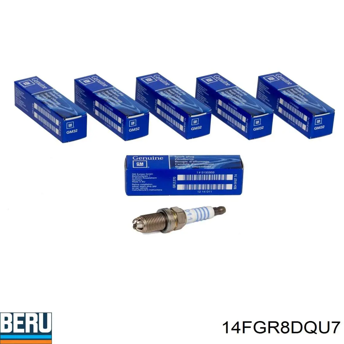Свічки запалювання 1214011 Ford