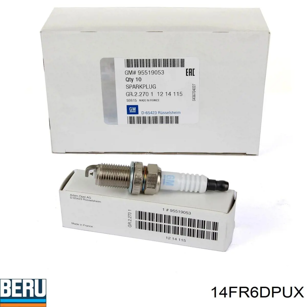 Купити 14FR6DPUX Beru Свічка запалювання