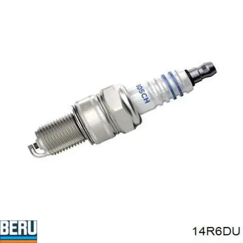 Свічки запалювання 14R6DU Beru