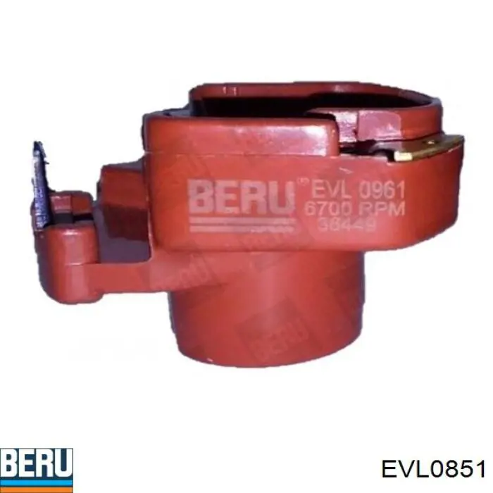 Бігунок (ротор) розподільника запалювання EVL0851 Beru