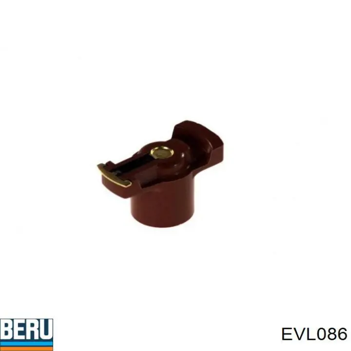 Бігунок (ротор) розподільника запалювання EVL086 Beru