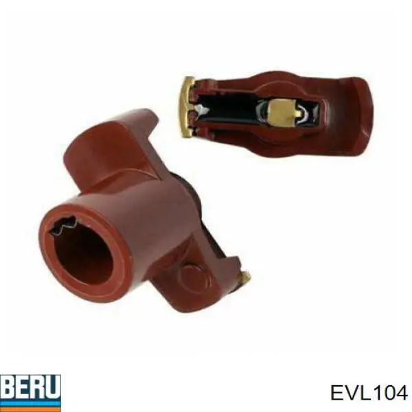Бігунок (ротор) розподільника запалювання EVL104 Beru