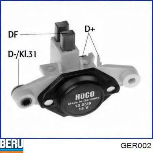Купити GER002 Beru Реле регулятор напруги генератора