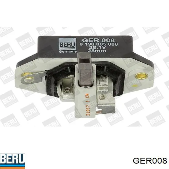 GER008 Beru реле-регулятор генератора, (реле зарядки)