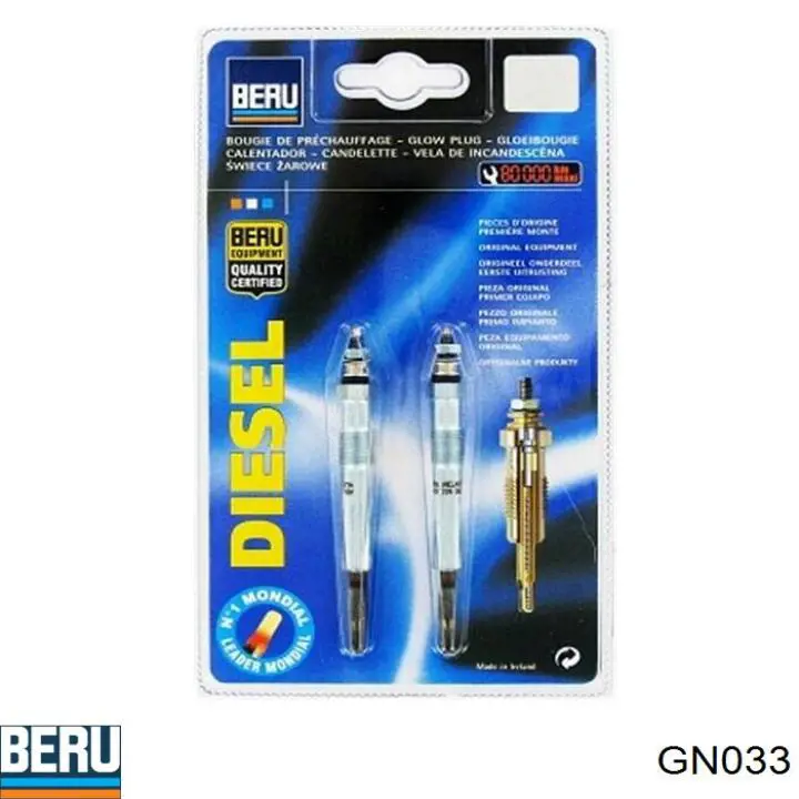 Свічка накалу GN033 Beru