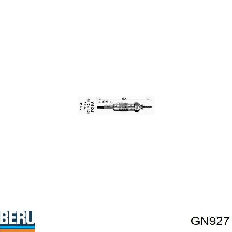Свічки запалювання NGK Y910J