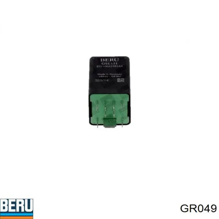 Купити GR049 Beru Реле свічок накалу