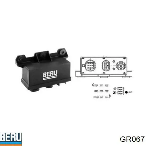 Реле управління Renault (RVI) 7700790579 ціна, від 12.68 USD
