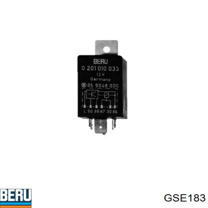 Реле свічок накалу GSE183 Beru