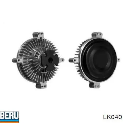 Вискомуфта вентилятора A1162000522 Mercedes