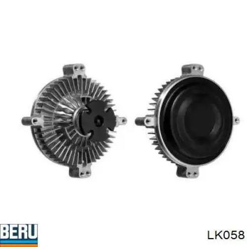 В'язкова муфта вентилятора Polcar SV6043S ціна, від 43.94 USD
