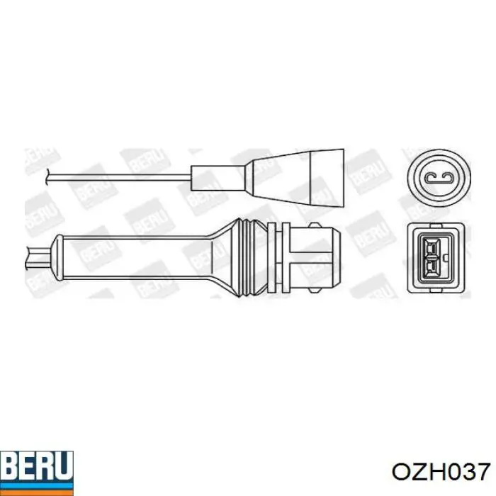 Лямбда датчик кисню Fiat/Alfa/Lancia 7619303 ціна, від 37.00 USD