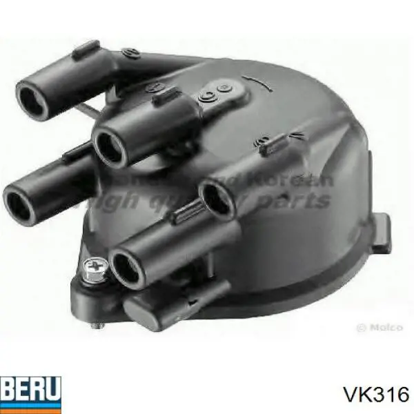 Кришка трамблеру VK316 Beru
