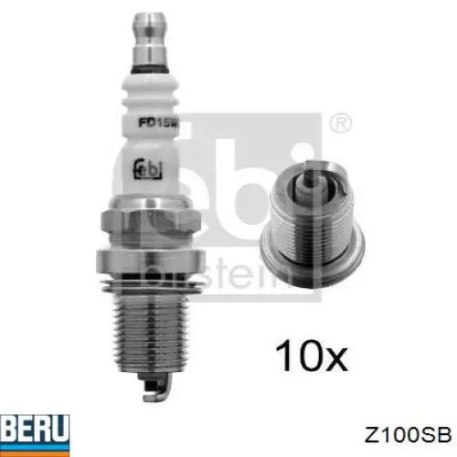 Свічки автомобільні Beru Z100SB ціна, від 3.47 USD
