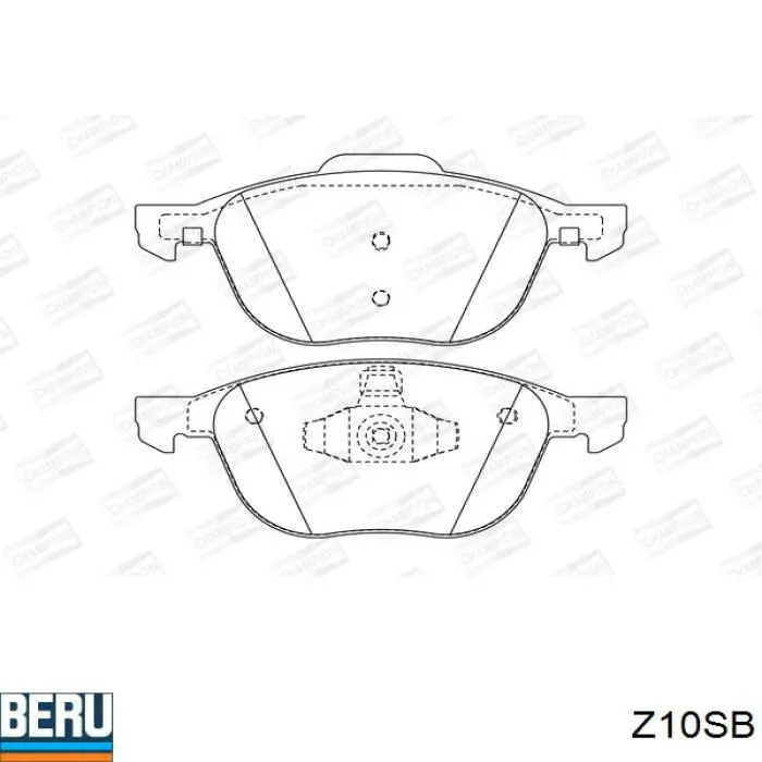 Свічки автомобільні Beru Z10SB ціна, від 2.28 USD