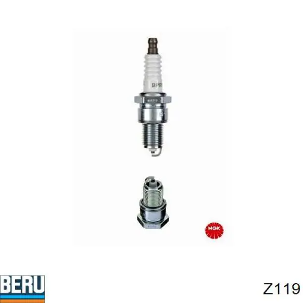Z119 Beru Свіча запалювання
