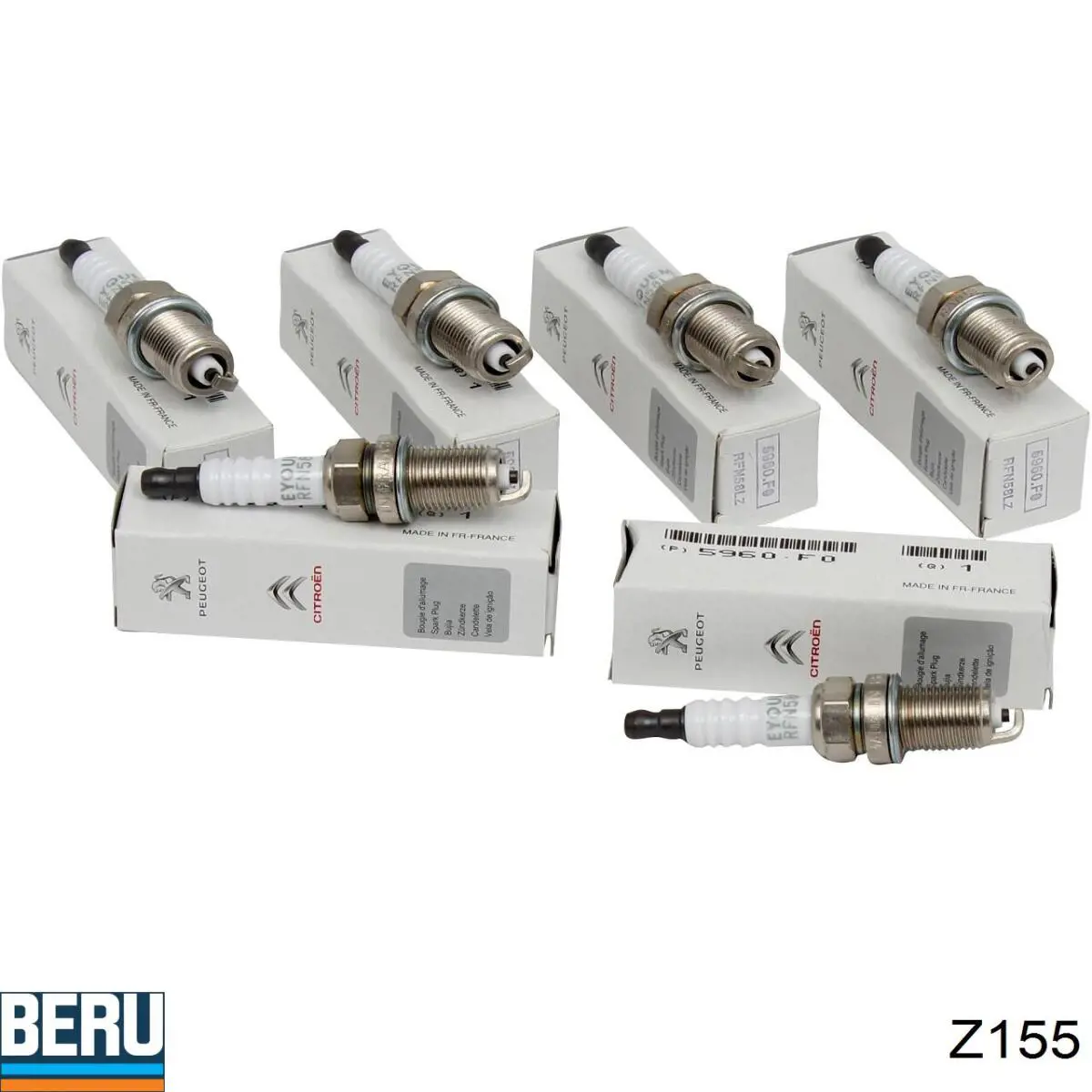Свічки автомобільні Beru Z155 ціна, від 2.57 USD