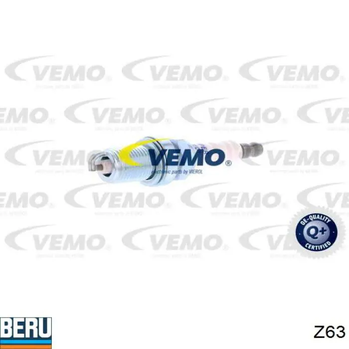 Свічки автомобільні Beru Z63 ціна, від 2.48 USD