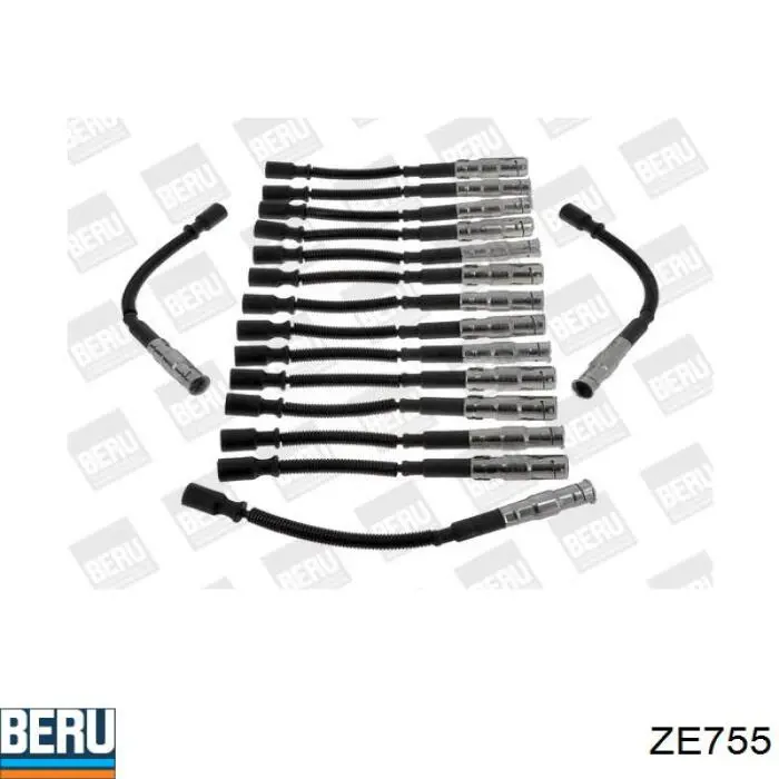 Дроти запалювання Beru ZE755 ціна, від 158.66 USD