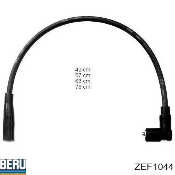 Купити ZEF1044 Beru Провід високовольтні, комплект