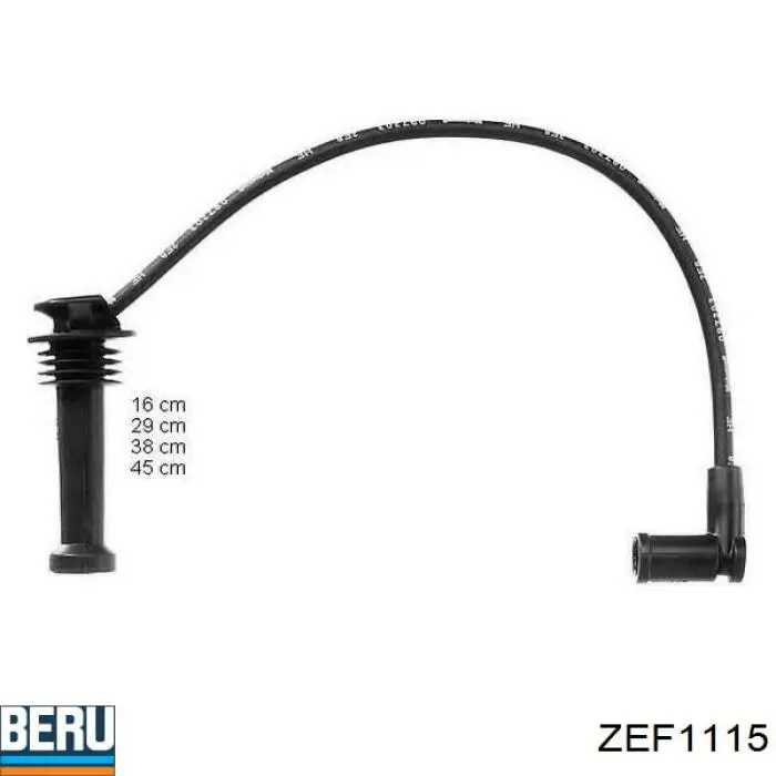 Дроти запалювання Huco 134672 ціна, від 28.44 USD