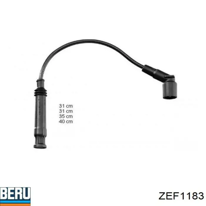 Високовольтні дроти 986356361 Bosch