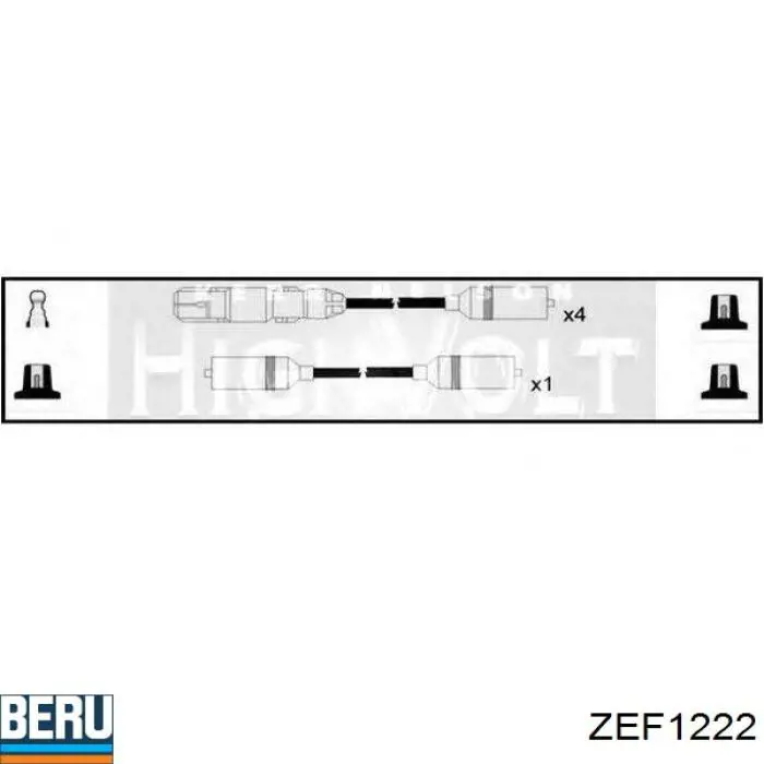 Купити ZEF1222 Beru Провід високовольтні, комплект