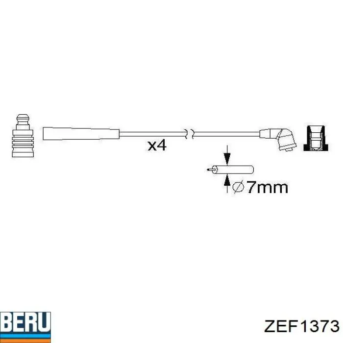 Дроти запалювання Hart 517937 ціна, від 16.12 USD