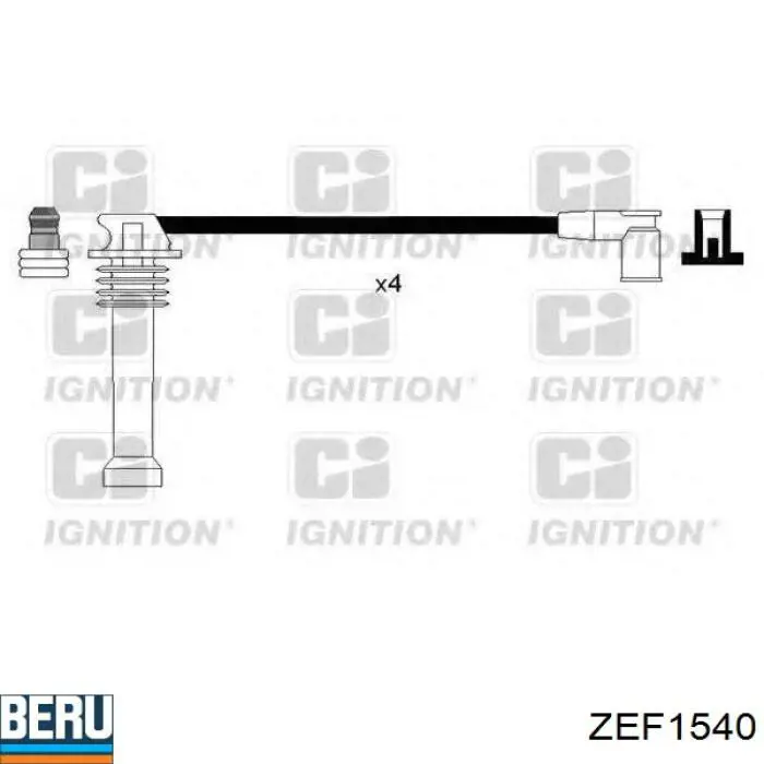 Високовольтні дроти CLS075 Champion