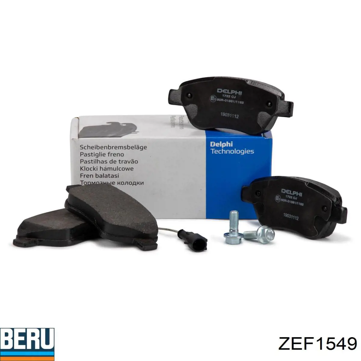 ZEF1549 Beru Проводи високовольтні
