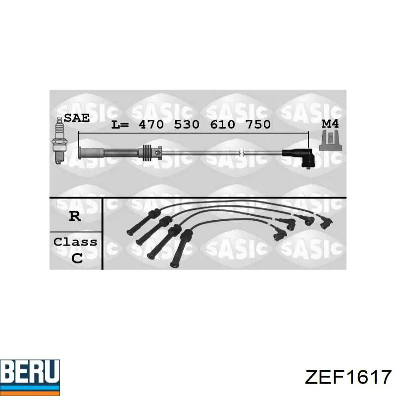 Купити A9061500218 Mercedes Провід високовольтні, комплект