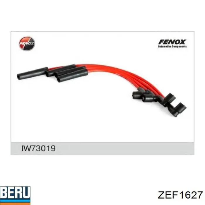 Купити ZEF1627 Beru Провід високовольтні, комплект