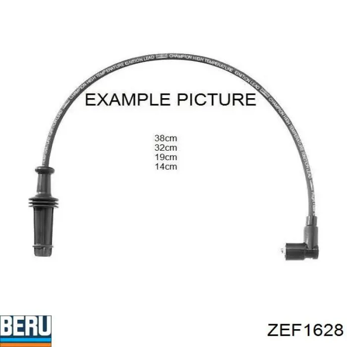 Дріт високовольтний Beru ZEF1628