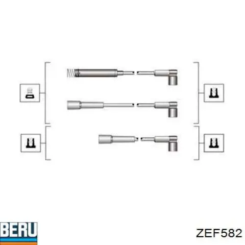 MSQ0072 Magneti Marelli Проводи високовольтні