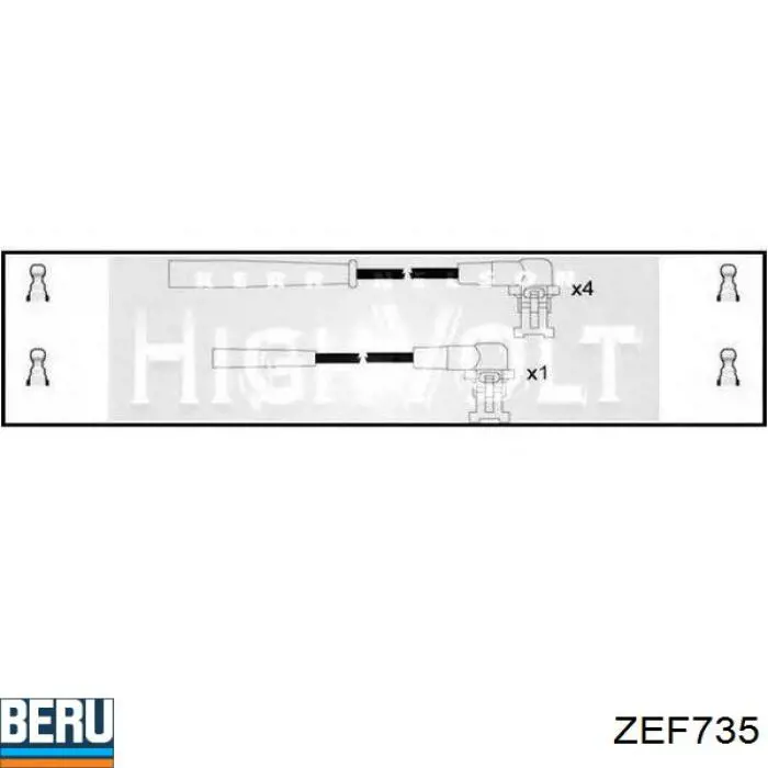 Дріт високовольтний Champion LS71