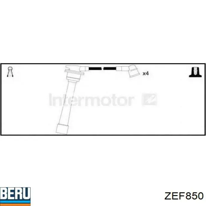 Високовольтні дроти 8412 Sentech