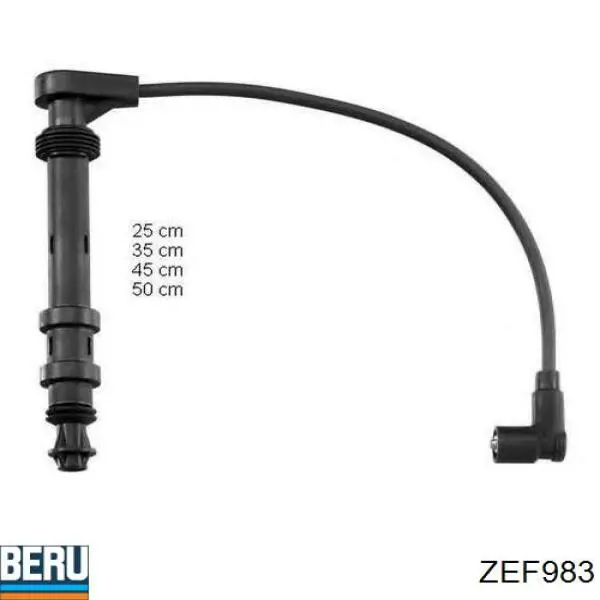 Купити 986357261 Bosch Провід високовольтні, комплект