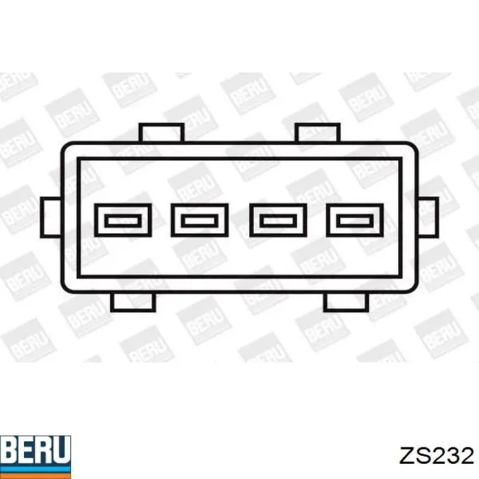 Купити ZS232 Beru Котушка запалювання