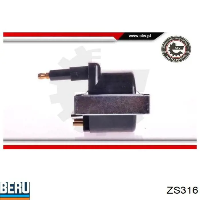 ZS316 Beru Котушка запалювання