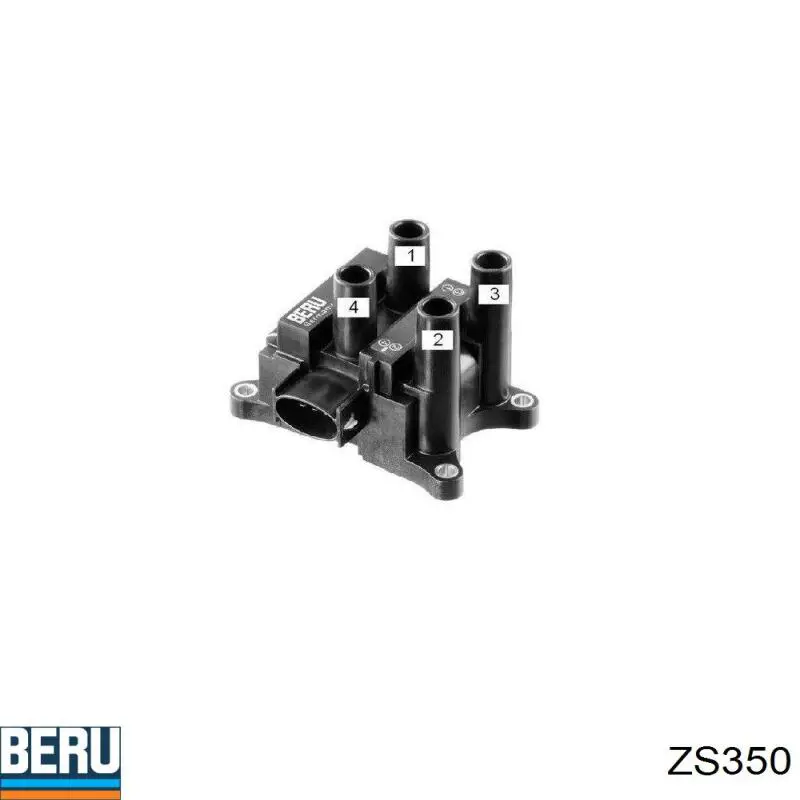 Котушка запалювання Beru ZS350 ціна, від 18.16 USD