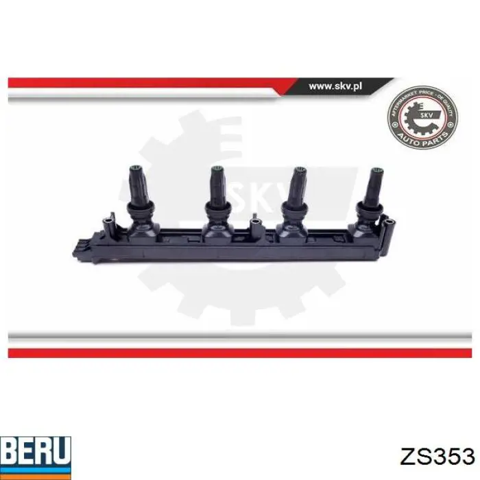 Котушка запалювання General Motors B0120 ціна, від 89.42 USD