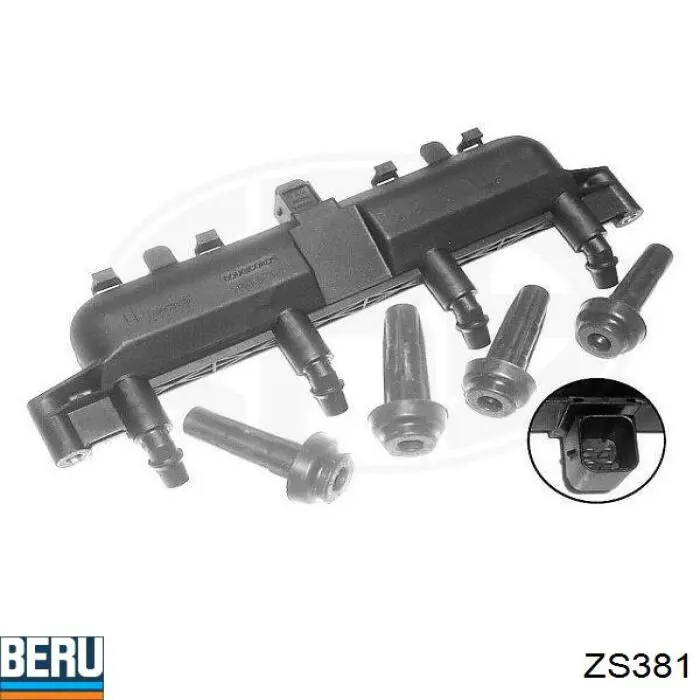 ZS381 Beru Котушка запалювання
