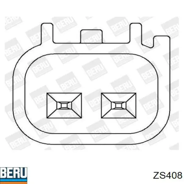 ZS408 Beru котушка запалювання