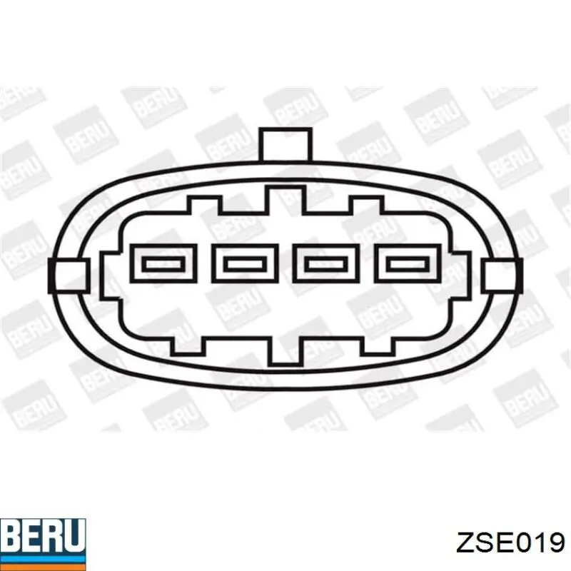 Котушка запалювання ZSE019 Beru