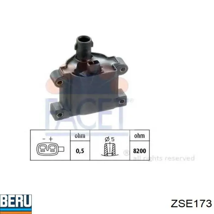 Котушка запалювання 9091902207 Toyota