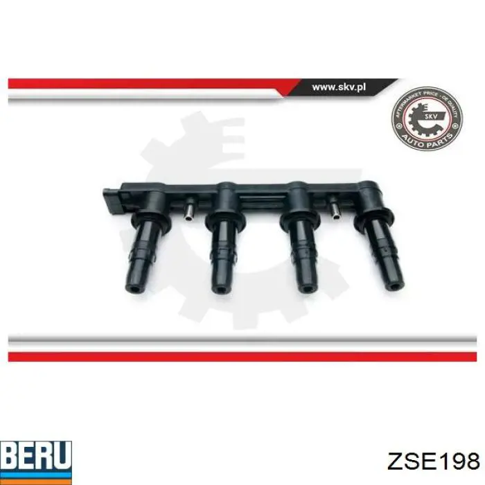 Купити ENT960009 Engitech Котушка запалювання